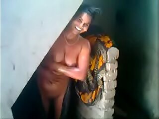 Indian Maid Taking Douche Recorded